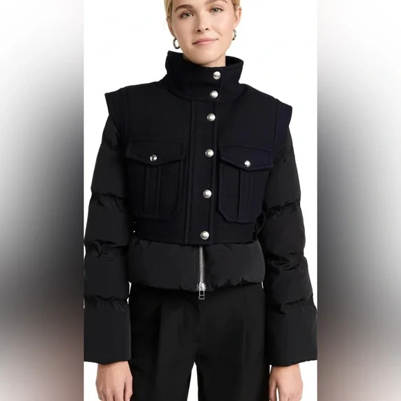 VERONICA BEARD IVEL PUFFER JACKET SIZE XS - Picture 4 of 8